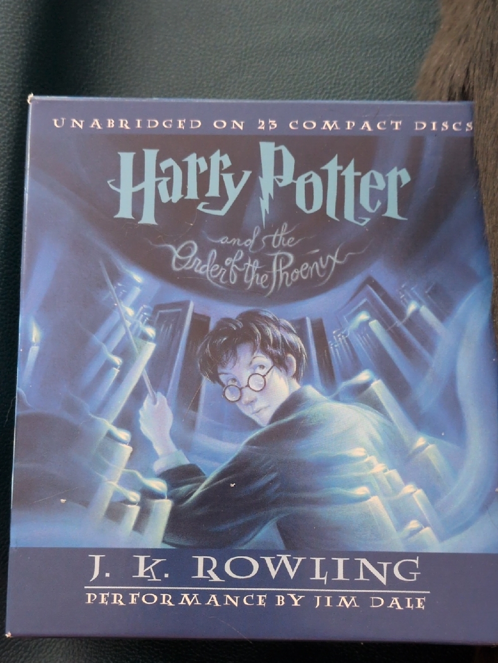 harry potter and the order of the phoenix 23 compact discs performed by jim dale